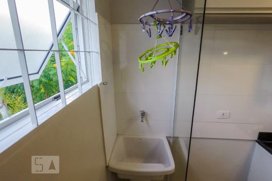 Área de Serviço de casa para alugar com 1 quarto, 37m² em Vila Clementino, São Paulo