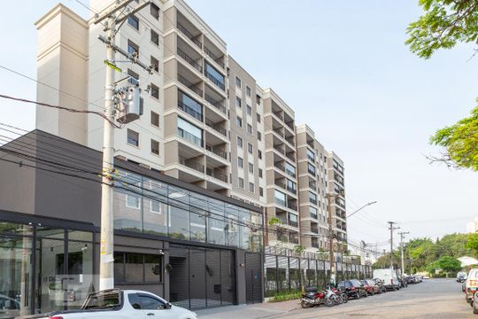 Fachada de apartamento à venda com 2 quartos, 68m² em Água Branca, São Paulo