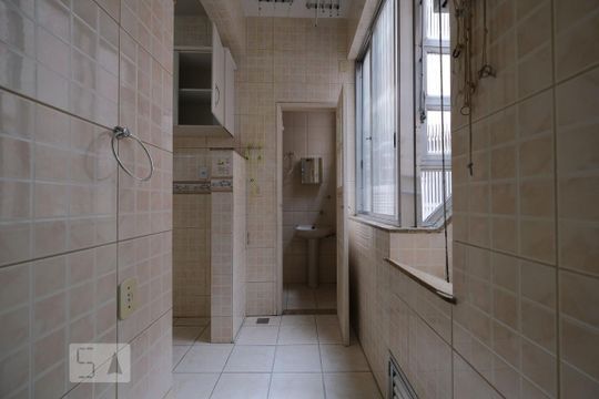 Área de Serviço de apartamento para alugar com 3 quartos, 98m² em Tijuca, Rio de Janeiro