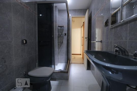 Banheiro de apartamento para alugar com 3 quartos, 98m² em Tijuca, Rio de Janeiro
