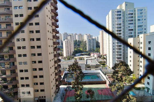 Vista da Varanda  de apartamento para alugar com 1 quarto, 38m² em Vila Andrade, São Paulo