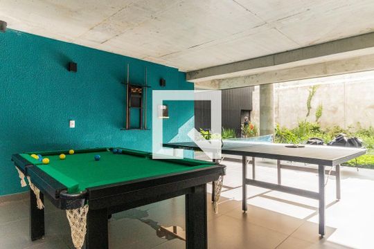 Área Comum - Sala de Jogos de kitnet/studio para alugar com 1 quarto, 26m² em Vila Buarque, São Paulo