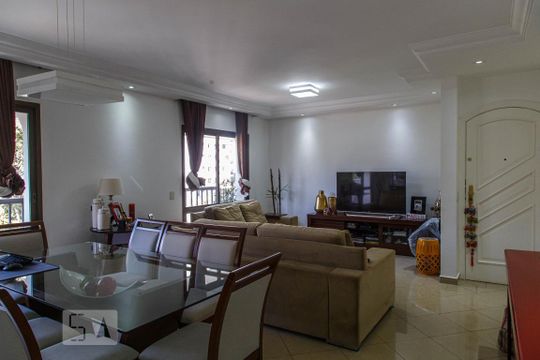 Sala de apartamento à venda com 4 quartos, 143m² em Parque da Mooca, São Paulo