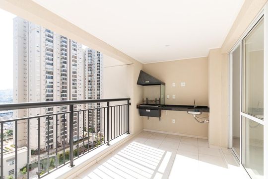 Varanda gourmet de apartamento para alugar com 3 quartos, 86m² em Jardim Flor da Montanha, Guarulhos