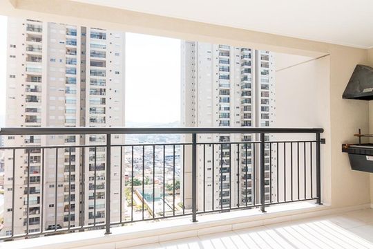 Varanda quarto 1 de apartamento para alugar com 3 quartos, 86m² em Jardim Flor da Montanha, Guarulhos