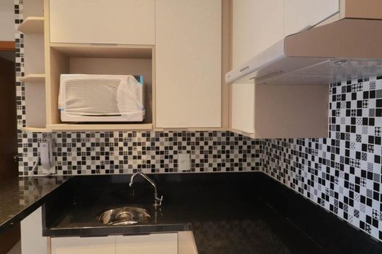 Cozinha de kitnet/studio para alugar com 1 quarto, 37m² em Centro, Guarulhos