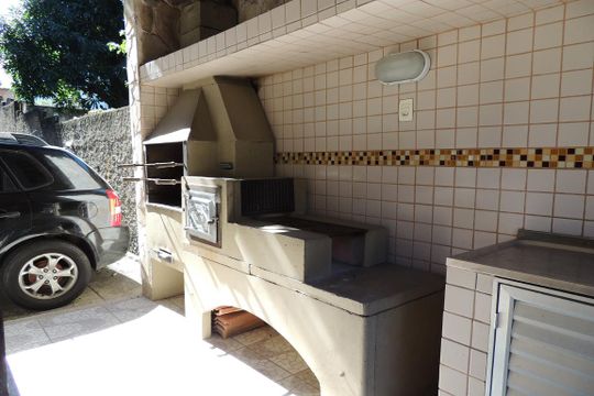 Área comum - Churrasqueira de apartamento à venda com 3 quartos, 98m² em Tanque, Rio de Janeiro