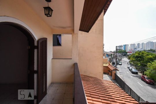 Varanda da suíte de casa para alugar com 4 quartos, 500m² em Cidade Intercap, Taboão da Serra