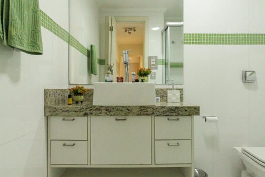 Banheiro de apartamento à venda com 3 quartos, 84m² em Santana, São Paulo