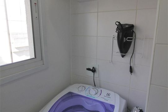 Área de Serviço de apartamento para alugar com 1 quarto, 59m² em Jardim Leonor, São Paulo