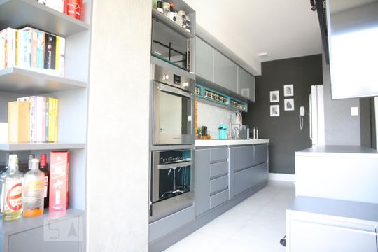 Cozinha Studio de kitnet/studio à venda com 1 quarto, 37m² em Vila Mariana, São Paulo