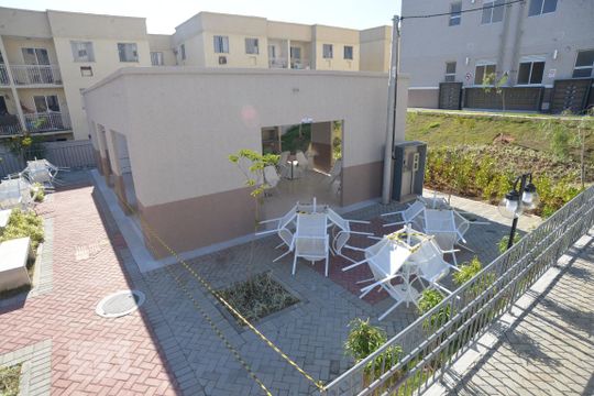 Salão de festas de apartamento para alugar com 2 quartos, 45m² em Campo Grande, Rio de Janeiro