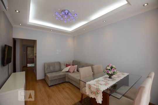 Sala de apartamento à venda com 3 quartos, 80m² em Bonsucesso, Rio de Janeiro
