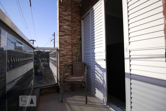 Varanda do Suíte 1 de casa à venda com 2 quartos, 150m² em Vila Brasílio Machado, São Paulo