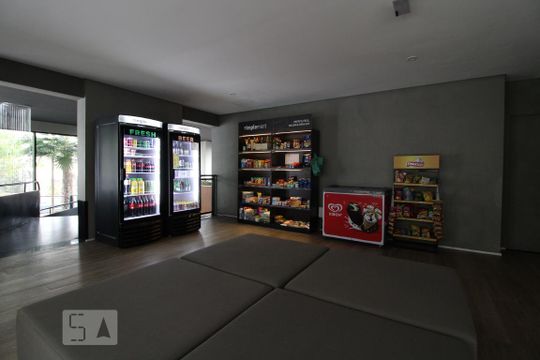 Área comum de kitnet/studio para alugar com 1 quarto, 35m² em Campo Belo, São Paulo