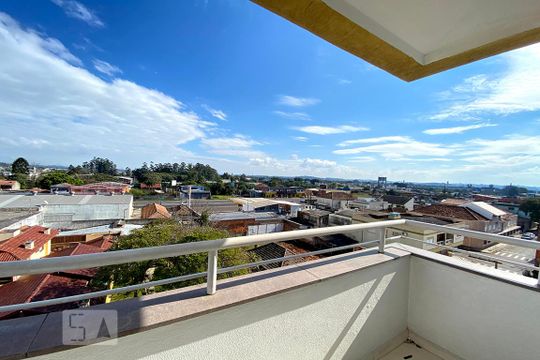 Sacada Sala de apartamento à venda com 1 quarto, 31m² em Centro, São Leopoldo