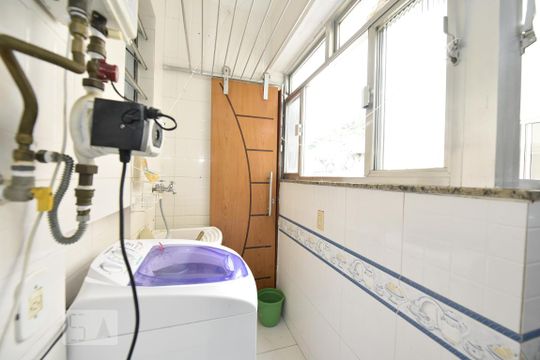 Área de Serviço de apartamento à venda com 3 quartos, 95m² em Copacabana, Rio de Janeiro
