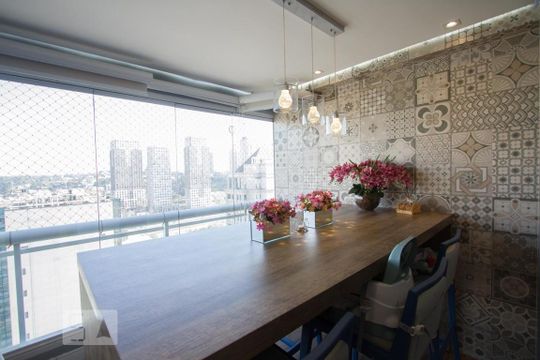 Varanda de apartamento para alugar com 2 quartos, 108m² em Cidade Monções, São Paulo
