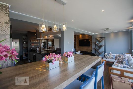 Varanda de apartamento para alugar com 2 quartos, 108m² em Cidade Monções, São Paulo