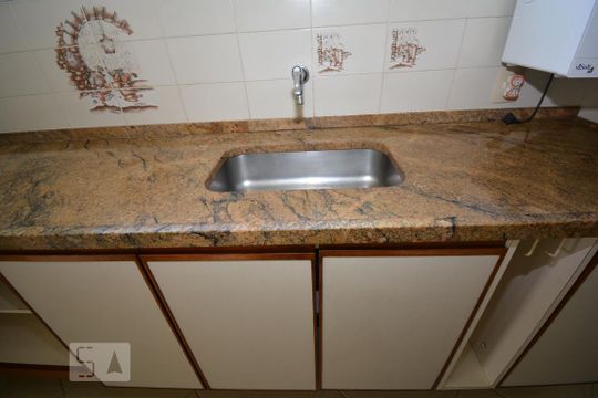 Cozinha e Área de Serviço de apartamento para alugar com 3 quartos, 78m² em Rocha, Rio de Janeiro
