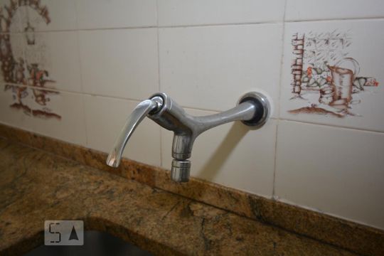 Cozinha - Torneira de apartamento para alugar com 3 quartos, 78m² em Rocha, Rio de Janeiro