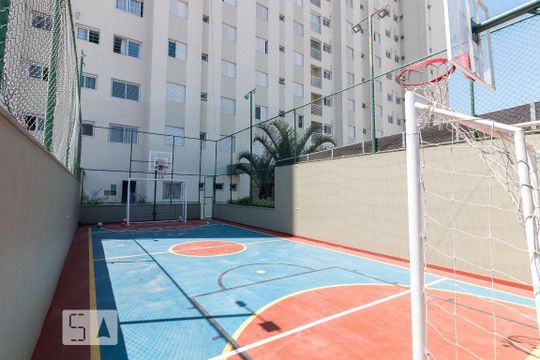 Área comum - Quadra de apartamento à venda com 2 quartos, 55m² em Vila das Palmeiras, Guarulhos