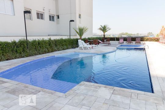 Área comum - Piscina de apartamento à venda com 2 quartos, 55m² em Vila das Palmeiras, Guarulhos