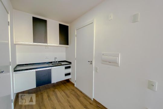 Cozinha de kitnet/studio para alugar com 1 quarto, 35m² em Belenzinho, São Paulo