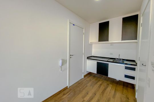 Cozinha de kitnet/studio para alugar com 1 quarto, 35m² em Belenzinho, São Paulo