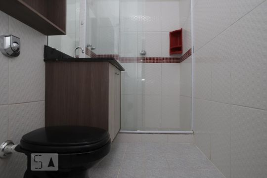 Banheiro de apartamento para alugar com 1 quarto, 50m² em Andaraí, Rio de Janeiro