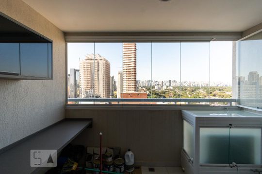 Varanda de apartamento para alugar com 1 quarto, 24m² em Jardim Paulistano, São Paulo
