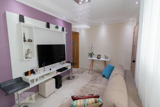 Sala de apartamento à venda com 2 quartos, 48m² em Lauzane Paulista, São Paulo
