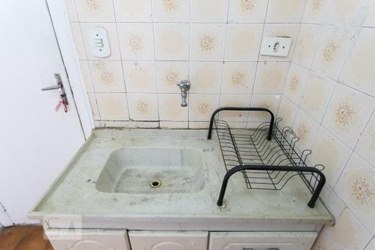 Cozinha de kitnet/studio à venda com 1 quarto, 31m² em Brás, São Paulo