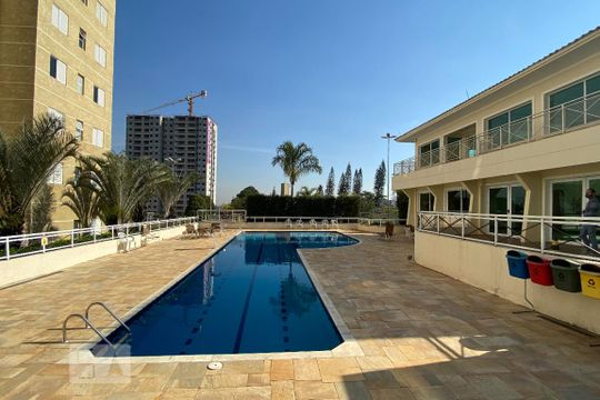 Área comum - Piscina de apartamento para alugar com 2 quartos, 64m² em Jardim Goncalves, Sorocaba