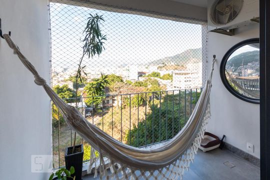 Varanda da Sala de apartamento para alugar com 2 quartos, 62m² em Vila Isabel, Rio de Janeiro