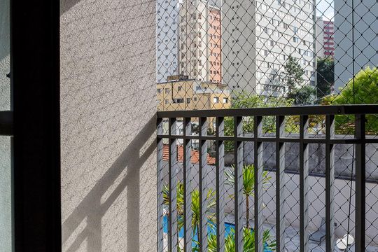 Varanda de apartamento à venda com 2 quartos, 64m² em Sumaré, São Paulo