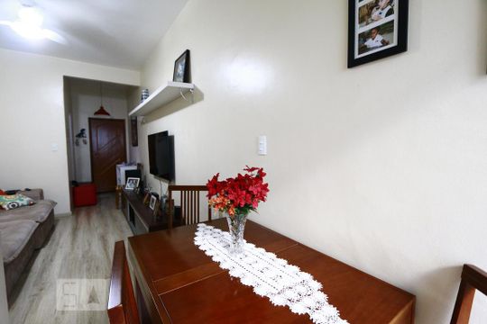 sala de apartamento à venda com 2 quartos, 65m² em Pechincha, Rio de Janeiro