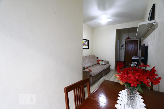 sala de apartamento à venda com 2 quartos, 65m² em Pechincha, Rio de Janeiro