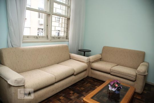 Sala de apartamento à venda com 2 quartos, 75m² em Medianeira, Porto Alegre