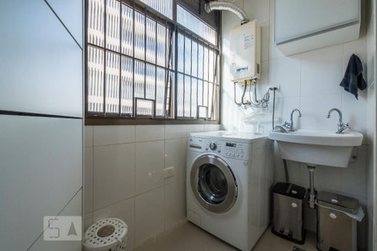 Área de Serviço de apartamento à venda com 2 quartos, 65m² em Nova Piraju, São Paulo