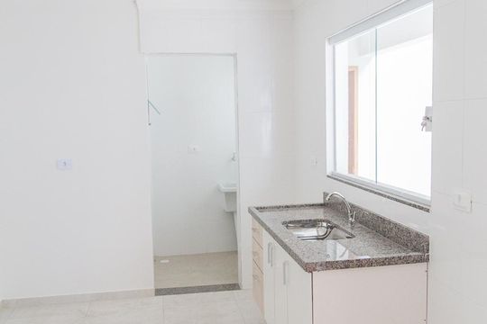 Cozinha de apartamento para alugar com 1 quarto, 36m² em Vila Invernada, São Paulo