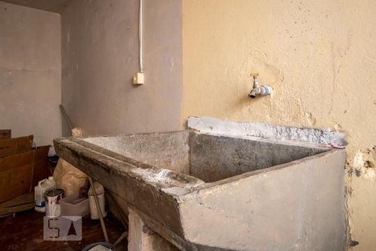 Área de Serviço de casa para alugar com 1 quarto, 30m² em Vila Prudente, São Paulo
