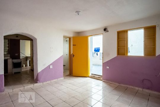 Sala e Quarto de casa para alugar com 1 quarto, 30m² em Vila Prudente, São Paulo
