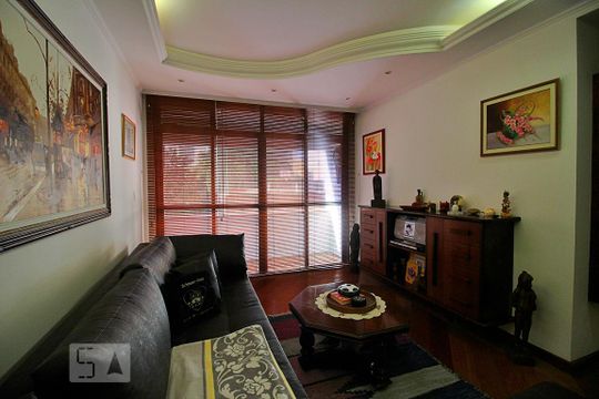 Sala de apartamento à venda com 2 quartos, 97m² em Vila Gilda, Santo André