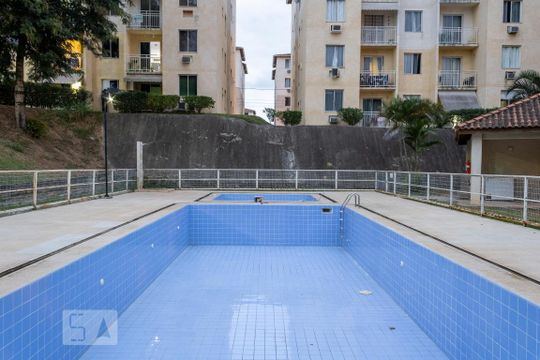 Área comum - Piscina de apartamento para alugar com 2 quartos, 50m² em Campo Grande, Rio de Janeiro