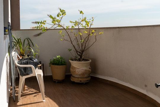 Varanda de apartamento à venda com 4 quartos, 261m² em Rudge Ramos, São Bernardo do Campo