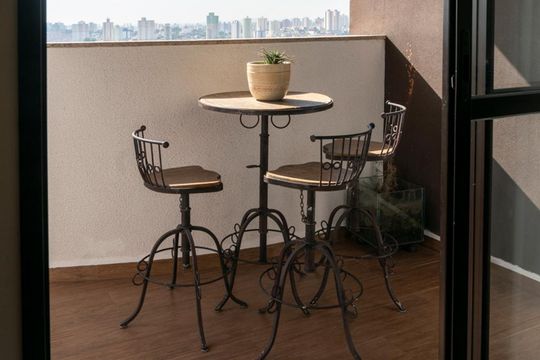 Varanda de apartamento à venda com 4 quartos, 261m² em Rudge Ramos, São Bernardo do Campo