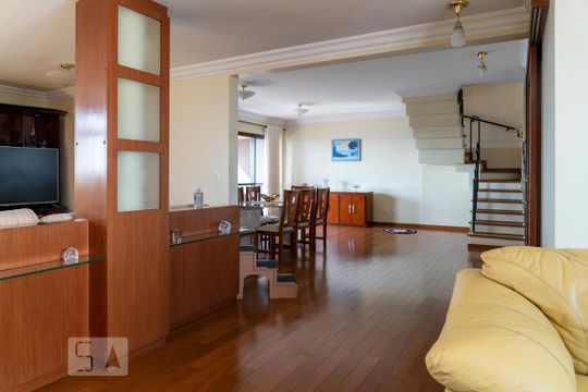 Sala de apartamento à venda com 4 quartos, 261m² em Rudge Ramos, São Bernardo do Campo