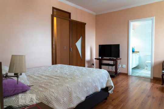 Suite 1 de apartamento à venda com 4 quartos, 261m² em Rudge Ramos, São Bernardo do Campo