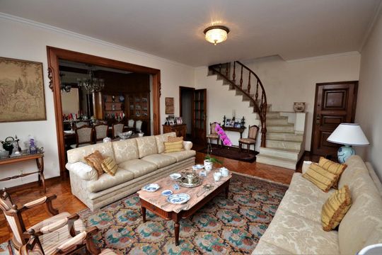 Sala 1 de apartamento à venda com 3 quartos, 277m² em Laranjeiras, Rio de Janeiro